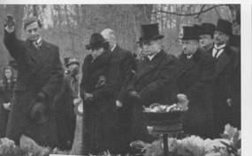 Graveside Nazi Salutes